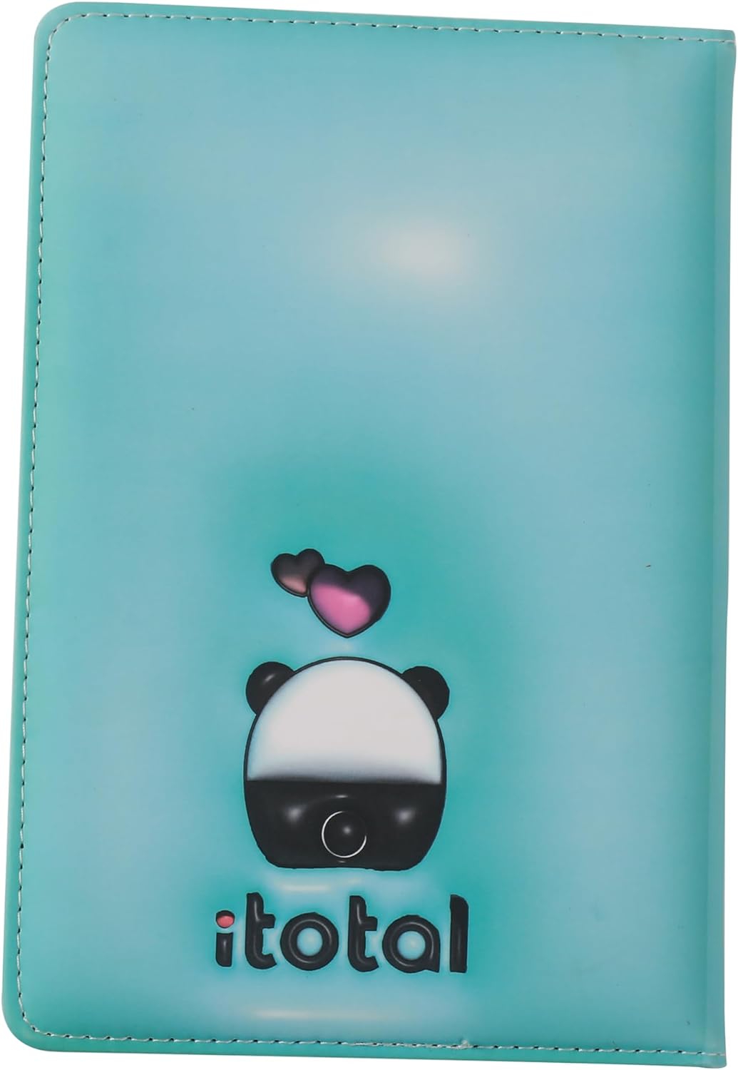 Notebook A5 pagine bianche con copertina 3D, squishy 196 facciate (PANDA)