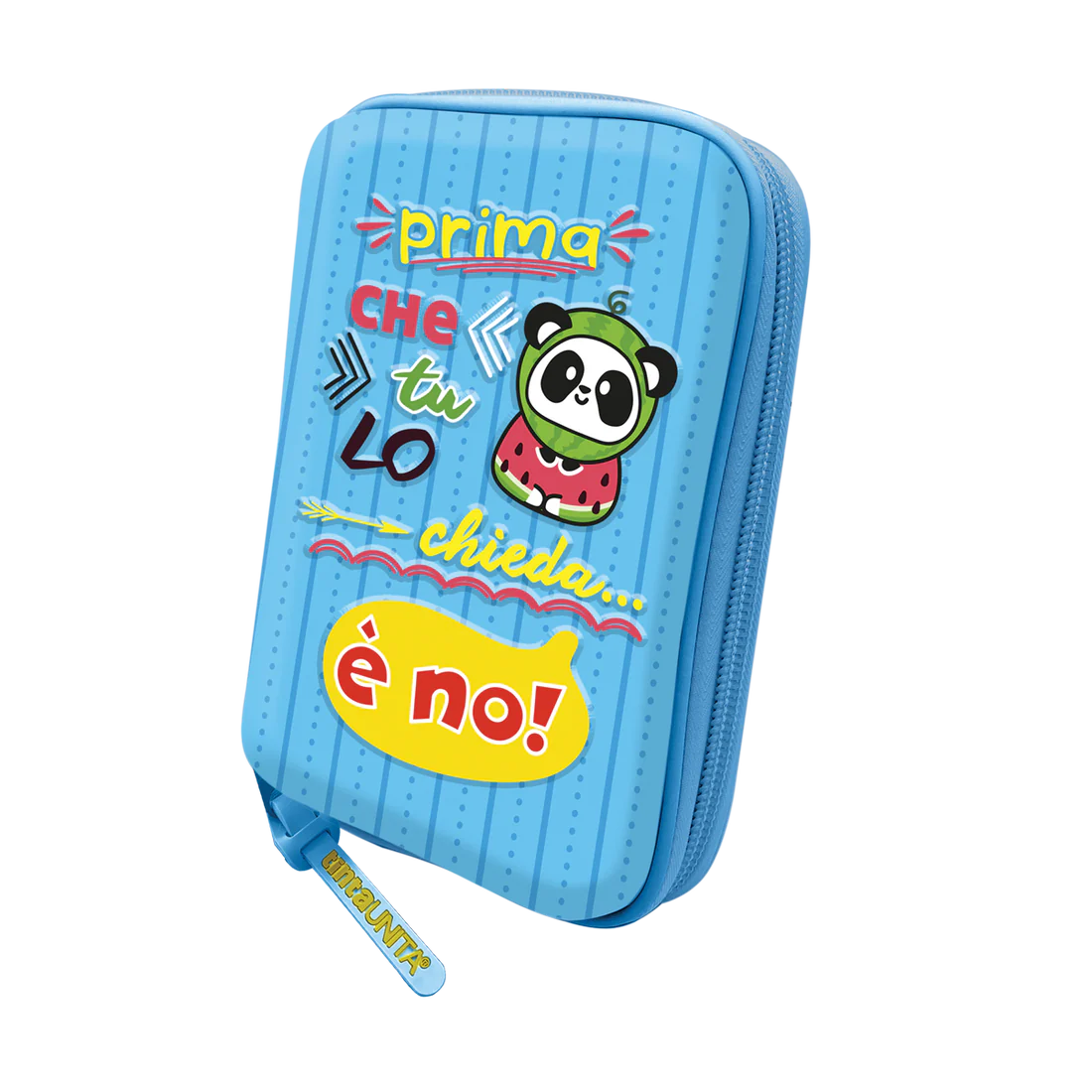 Astuccio One Time TINTA UNITA Zoo Azzurro