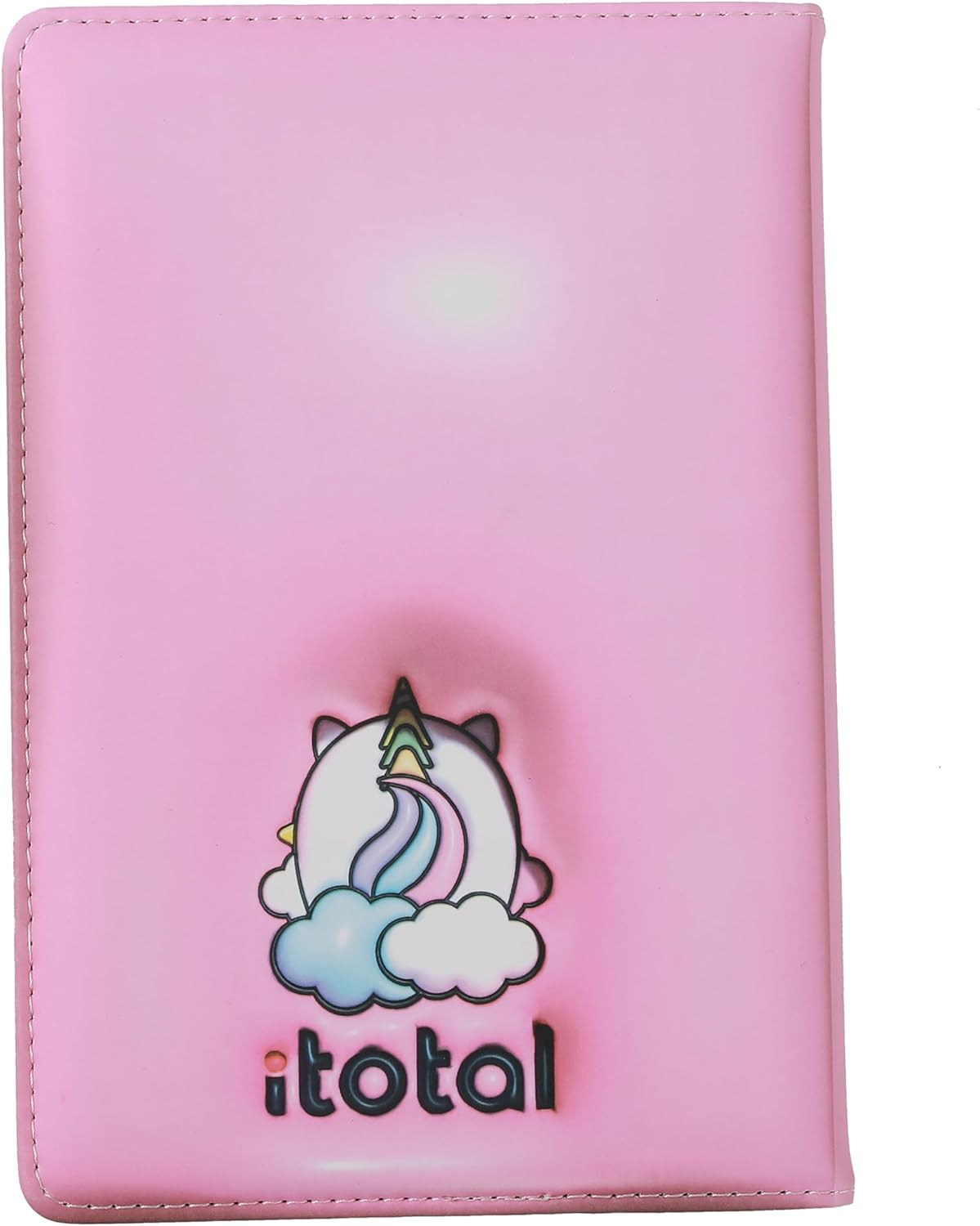 Notebook A5 pagine bianche con copertina 3D, squishy 196 facciate (UNICORN)