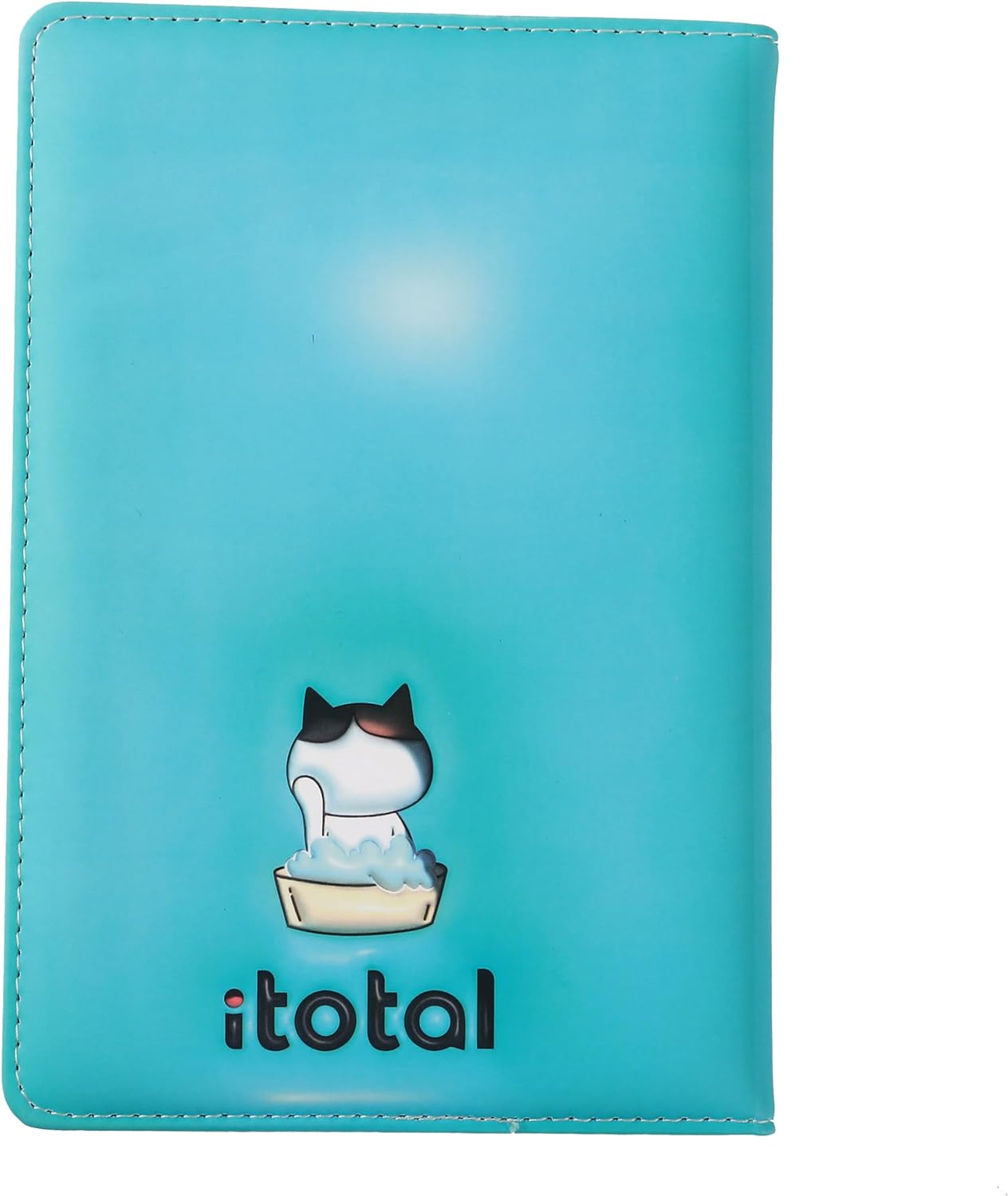 Notebook A5 pagine bianche con copertina 3D, squishy 196 facciate (ORANGE CAT)