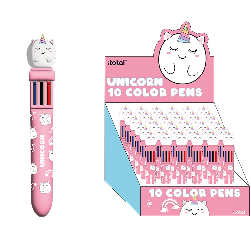 Penna 10 colori UNICORNO