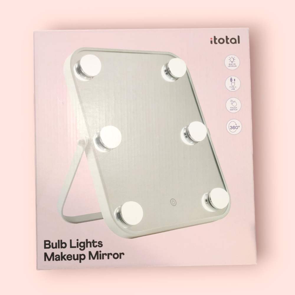 Specchio luminoso per trucco