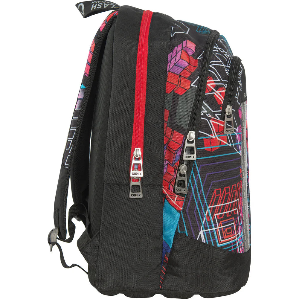 Zaino Organizzato COMIX Flash cube wave