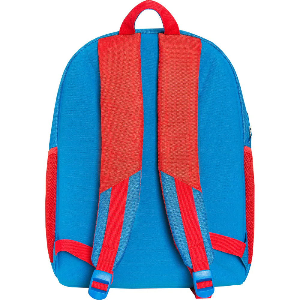 Zaino Organizzato Super Mario Blu/Rosso/Giallo