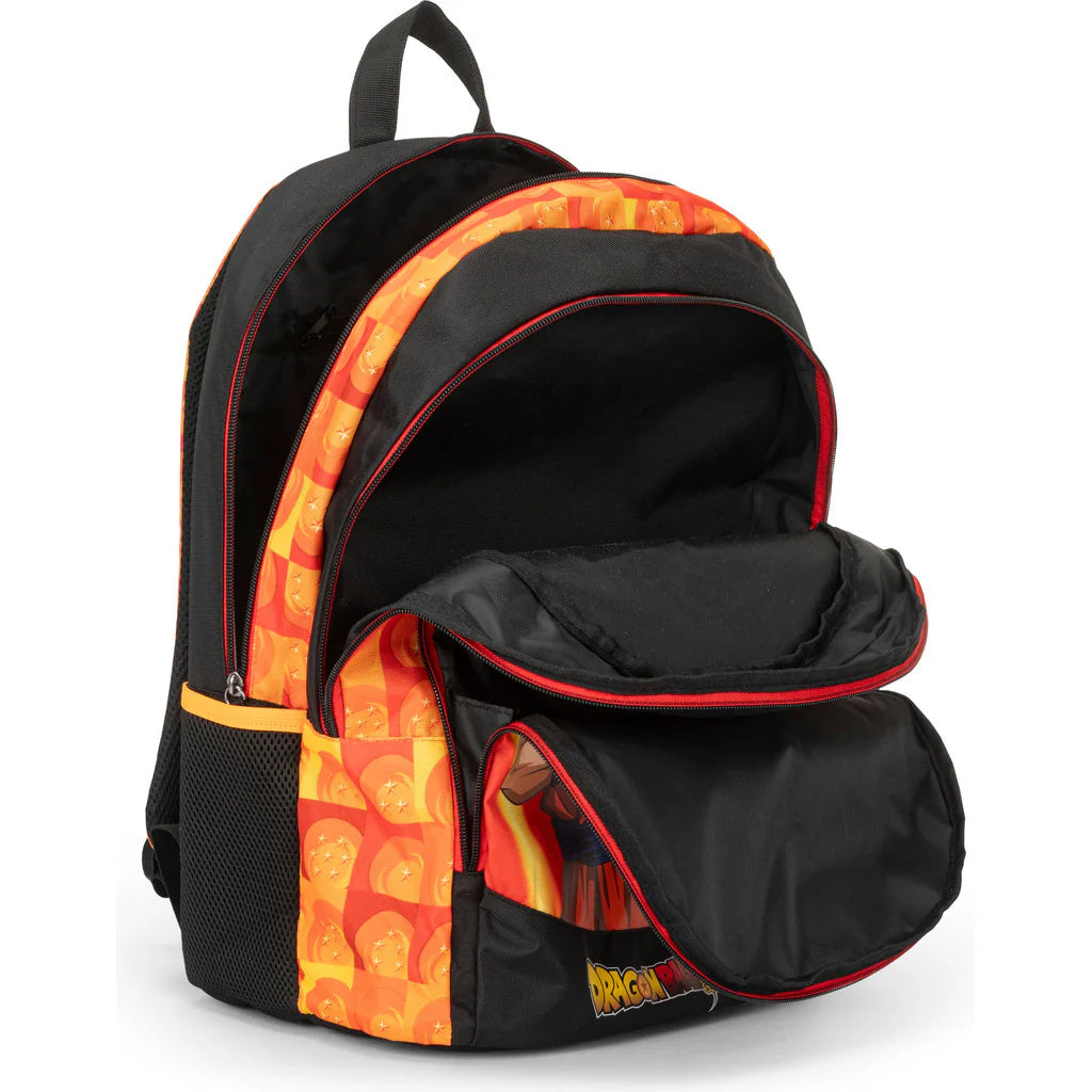 Zaino Organizzato Dragon Ball Nero/Rosso/Giallo