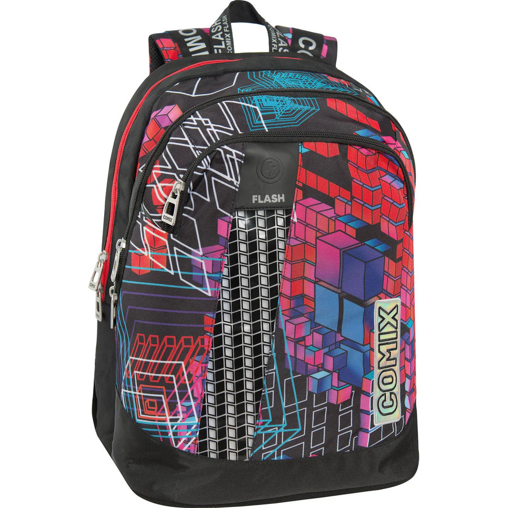 Zaino Organizzato COMIX Flash cube wave