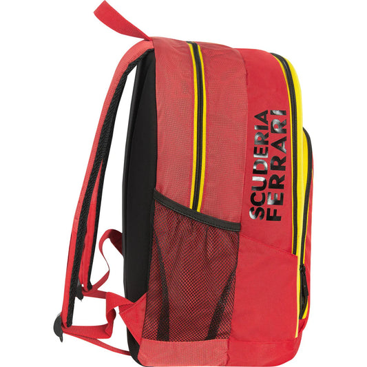 Zaino Organizzato Ferrari Kids Rosso/Giallo