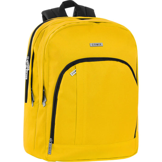Zaino Organizzato COMIX Monocolore Giallo