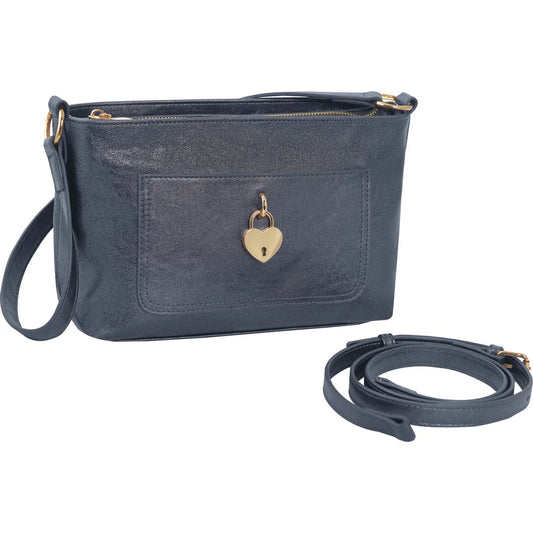 Shoulder Bag COMIX Studs Blu