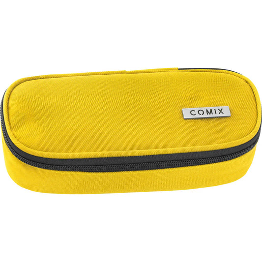 Astuccio Ovale COMIX Monocolore giallo ocra