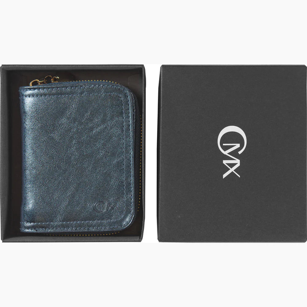 Portafoglio COMIX Studs Blu