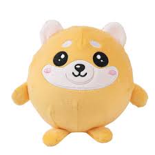 Peluche Cane giallo Shiba Pallottola