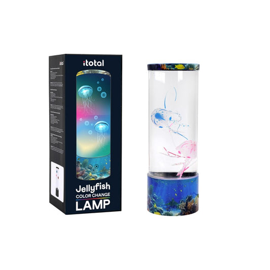 Lampada acquario con medusa