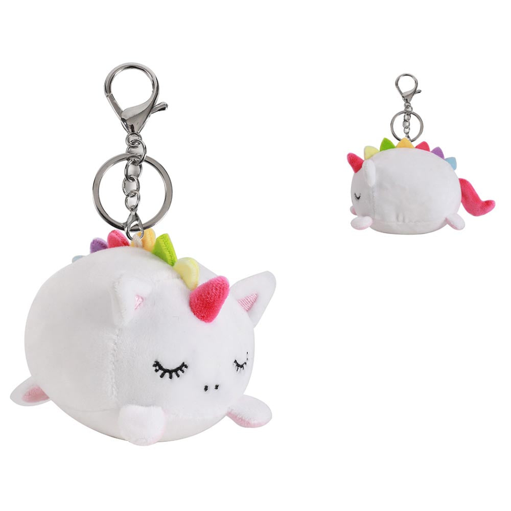 Mini Peluche con portachiavi UNICORNO
