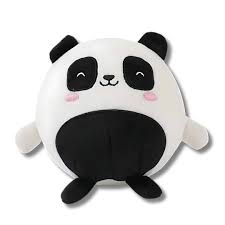 Peluche squishy Panda Con occhioni Pallottola