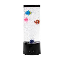 Lampada acquario con pesci