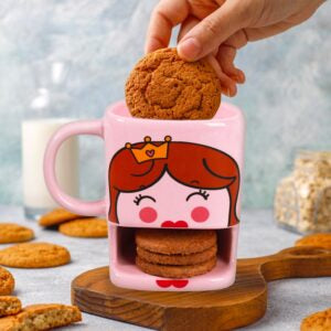 Tazza porta biscotto principessa