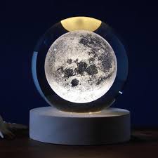 Lampada Sfera Crystal Luna 8cm