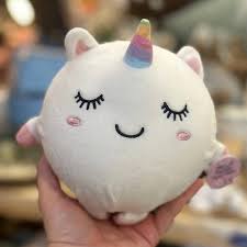 Peluche pallottola UNICORNO squishy